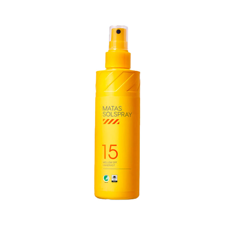 MATAS防晒喷雾 SPF15安全享受阳光的温暖，提供有效中级防晒