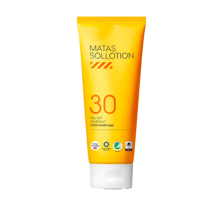 Matas防晒乳 减少夏日皮肤伤害 SPF30无添加香料 200ml